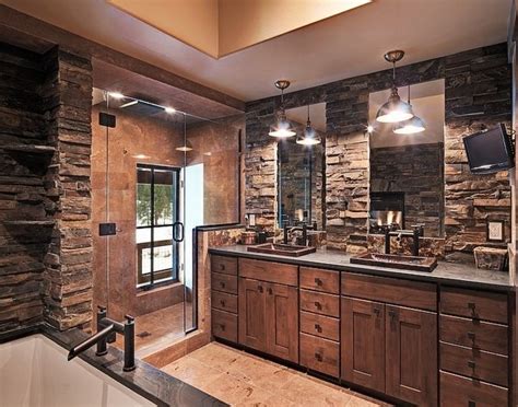 Stone bathroom ideas – original decorations with great visual appeal