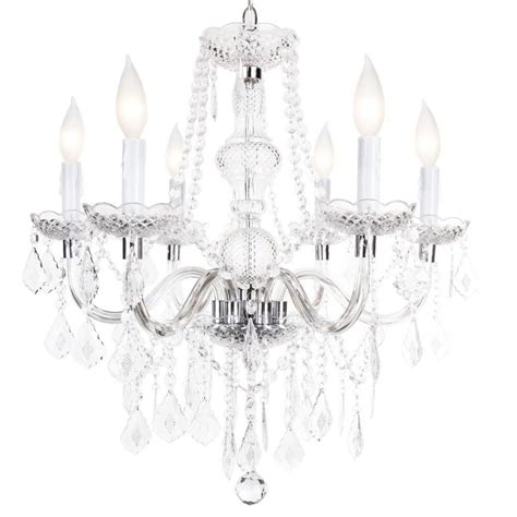 This chandelier is very popular on Pinterest - maybe coupled with an IOU for a glam closet ...