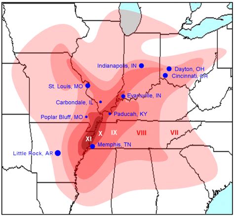 M3.8 earthquake rocks Illinois - Strongest quake in 6 years in map ...