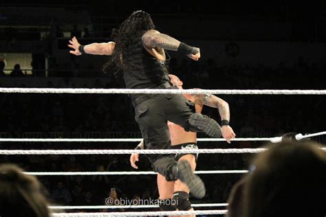 Roman Reigns Superman Punch by obiyohnkanobi on DeviantArt