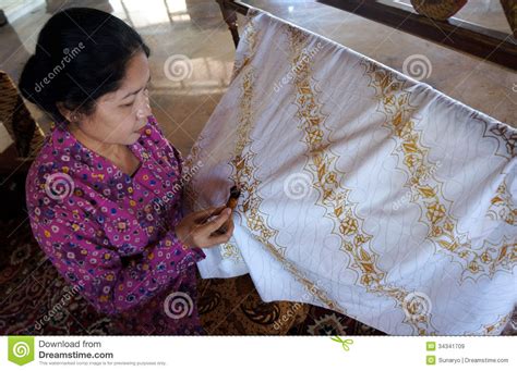 Batik editorial stock image. Image of solo, tablecloth - 34341709