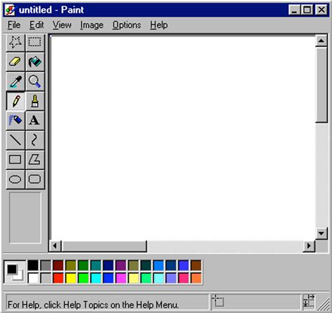 Had to do one of these paintmenu old hi colorsFreeToEdi... | Microsoft paint, Paint program, Old ...