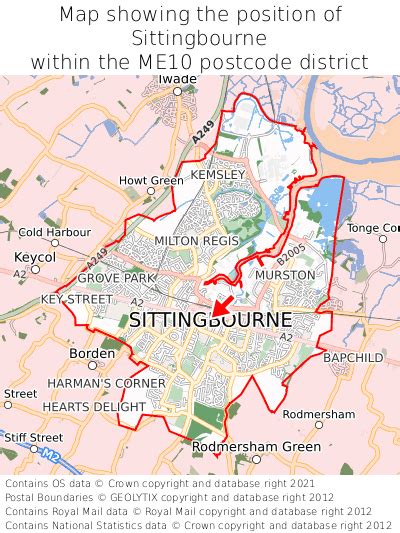 Where is Sittingbourne? Sittingbourne on a map