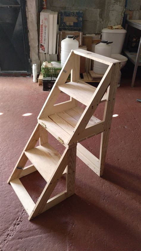 How to build a diy step ladder chair – Artofit