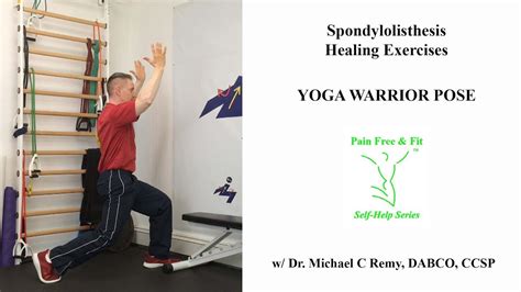 Spondylolisthesis Exercises to Avoid & Include- Yoga Warrior Pose - YouTube