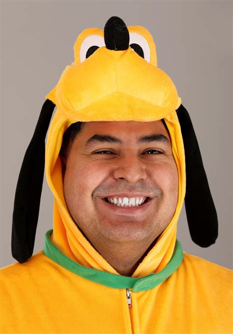 Plus Size Men's Disney Pluto Costume | Plus Size Disney Costumes