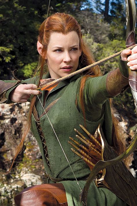 Evangeline Lilly as Tauriel in The Hobbit: The Desolation of Smaug … I'M CRAZY ABOUT HER!! # ...