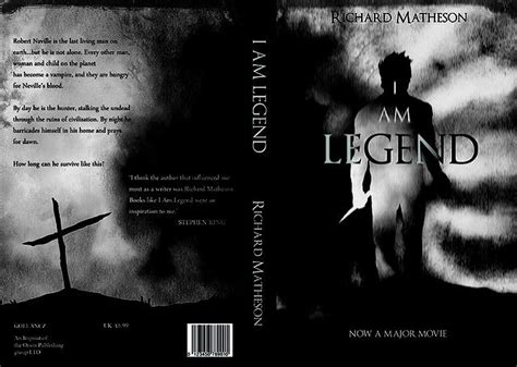 I Am Legend Book Cover Re-Design | Book cover, I am legend, Books