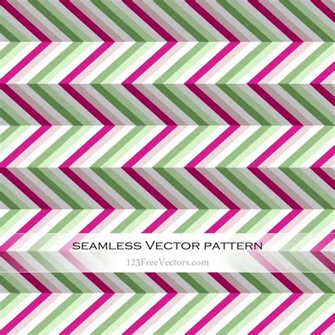 Colorful Chevron Pattern Vector