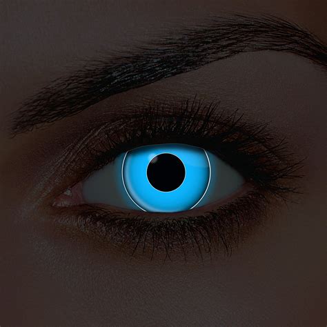 i-Glow Blue UV Contact Lenses (Pair) | Uv contact lenses, Halloween contact lenses, Contact lenses