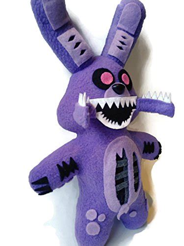 Fnaf ~Handmade Plush~Twisted Bonnie/ Five Nights at Freddys 13" inch Plushie - Buy Online in UAE ...