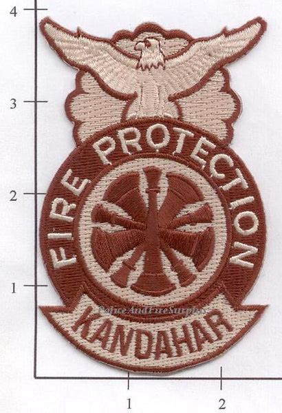 Afghanistan - Kandahar Fire Protection Patch v1 – Police And Fire Surplus