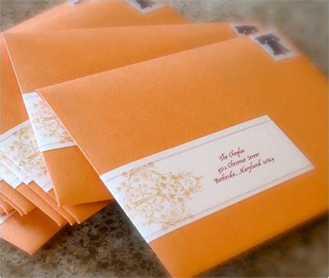 Printable Labels For Wedding Invitations