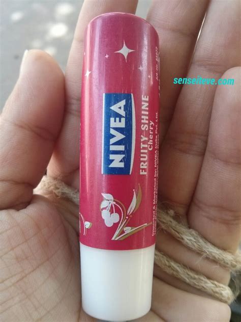 Nivea Lip Care Fruity Shine Cherry Lip Balm Review