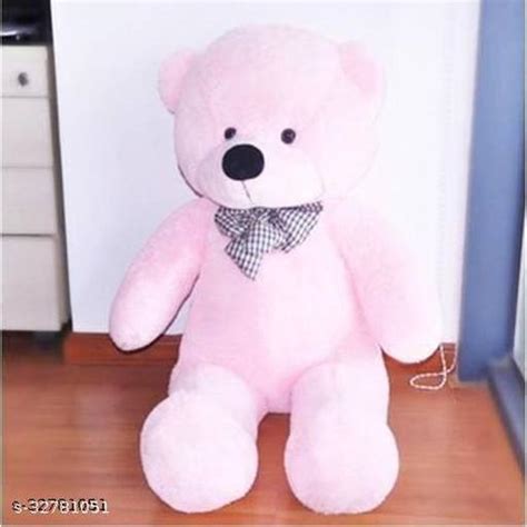 stuff toy 2 feet pink teddy bear soft - 60 cm (Pink)