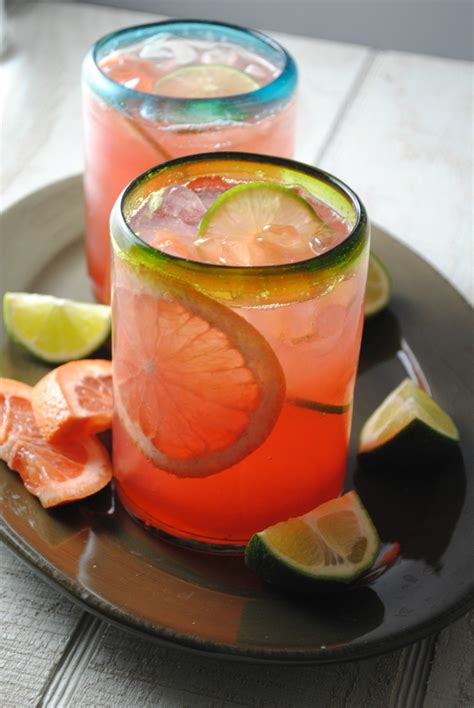 Grapefruit-Tequila Cooler Recipe from Sweet Life