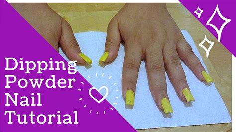 Dipping Powder Nail Tutorial - YouTube