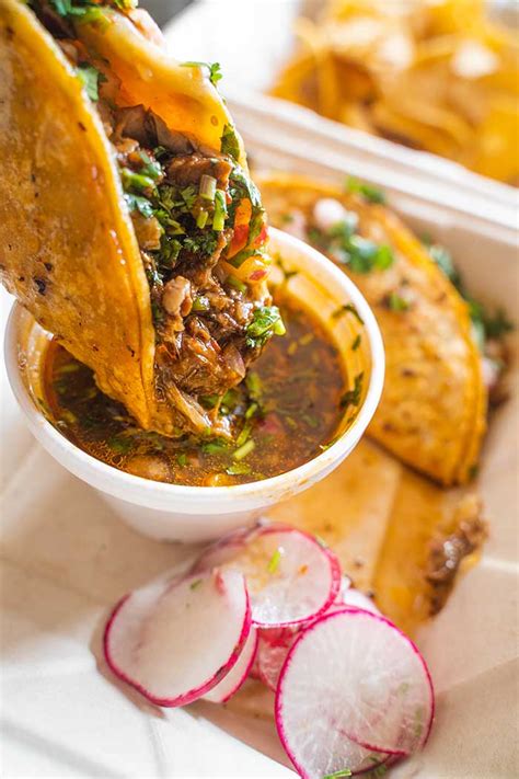 Vegan Birria Tacos [Jackfruit & Mushroom Quesabirria]