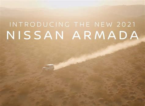Nissan adelanta la inminente llegada del nuevo Armada 2021 con un vídeo