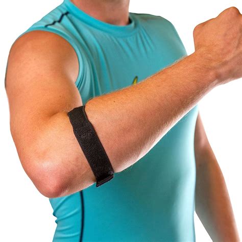 Buy BraceAbility Epicondylitis Brace | Elbow Strap for Medial/Lateral Epicondyle Pain and ...