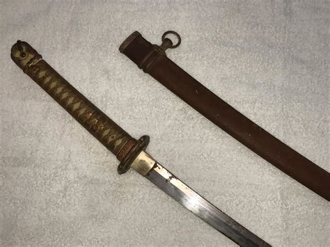 Ww2 Japanese Officers Sword Identification