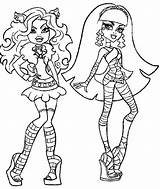 Monster High 13 Wishes Coloring Pages At GetColoringscom  Free sketch template