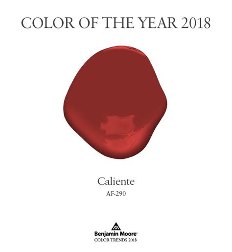 Harness the vitality. Our Color of the Year 2018 is Caliente AF-290. Paint Color Schemes ...