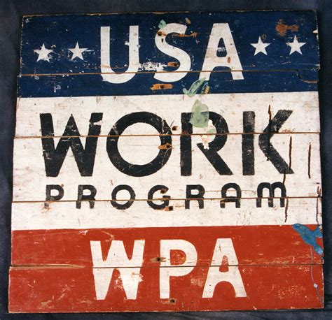 Original WPA Sign Painting by James Mooney | Fine Art America