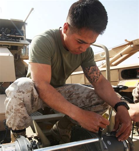 Combat engineer Marines conduct Transfer of Authority Ceremony in Afghanistan