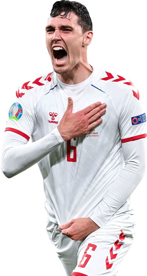 Andreas Christensen Denmark football render - FootyRenders