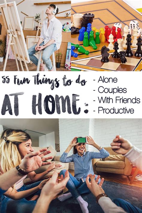 55 Fun things to Do at Home - Boredom, Self-Quarantine, or Apocalypse