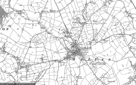 Old Maps of Malpas, Cheshire - Francis Frith