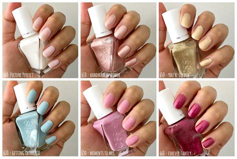 Swatch: Essie Gel Couture Wedding Collection by Reem Acra* - miranda loves