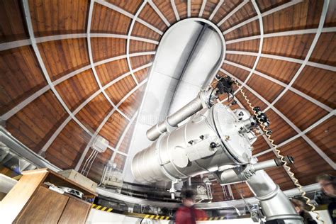 Modern Astronomy Telescope in an Astronomical Observatory. Editorial ...