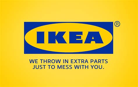 Even More Company Logos Edited with Honest and Funny Slogans