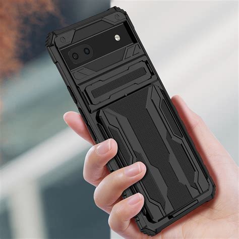 Tough Armour Slide Case / Card Holder / Stand for Google Pixel 6a