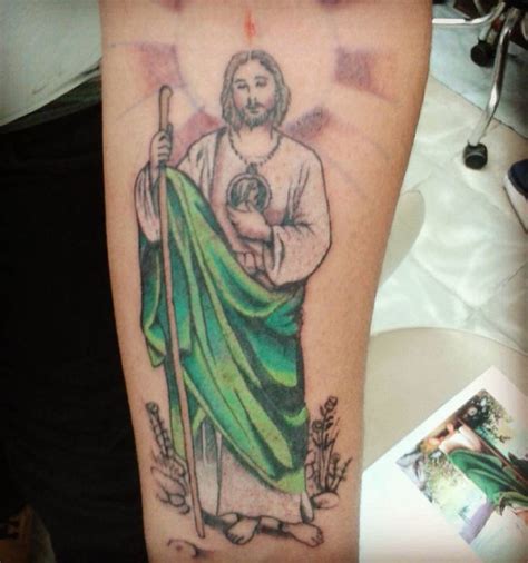 Completa colección de fotos de tatuajes de San Judas Tadeo, sus ...