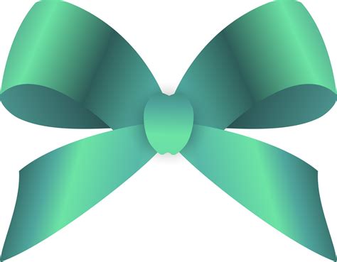 Green ribbon bow png download - 1500*1169 - Free Transparent Green png Download. - Clip Art Library