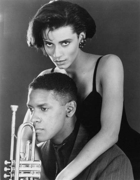 Denzel & Cynda Williams in "Mo Betta Blues" ...#cultclassic Black Actresses, Actors & Actresses ...