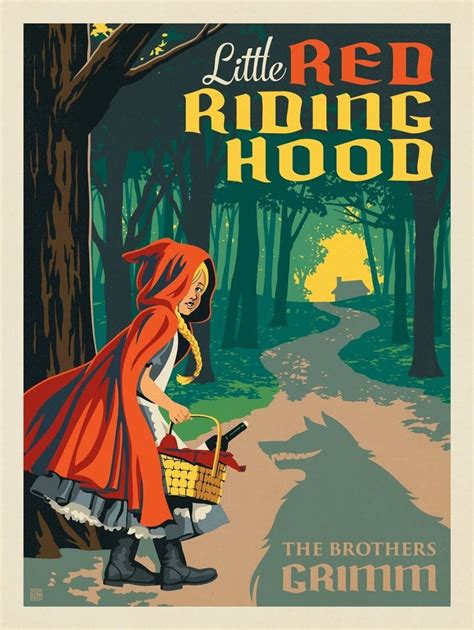 Anderson Design Group – Literary Classics – Little Red Riding Hood: The Brothers Grimm | Red ...