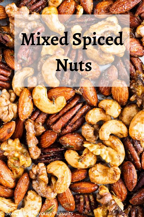 Mixed Spiced Nuts | Recipe | Spiced nuts, Good healthy recipes, Savory snacks