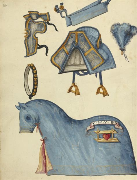 Horse armor styles from 1560–70 as painted in this... | The Getty