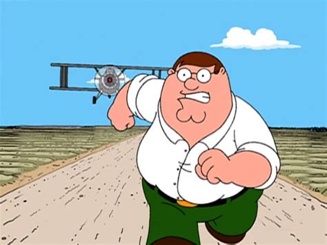 Peter griffin running away Blank Template - Imgflip