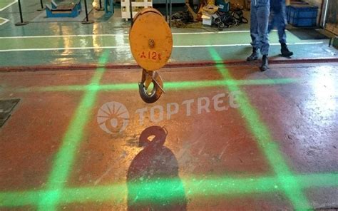 TOPTREE | Virtual Laser Floor Marking System & Laser Walkways