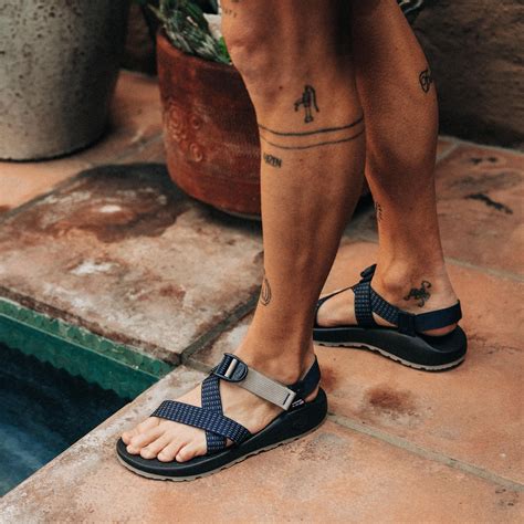 Taylor Stitch x Chaco Sandal - The Z/1 USA Classic in Navy Waffle