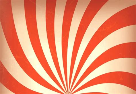 Red And White Striped Carnival Background