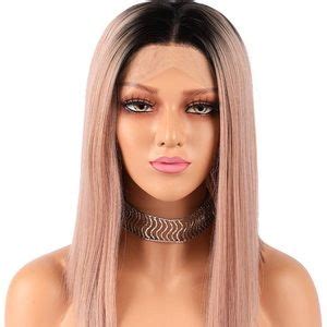 Accessories | 14 Rose Gold Pink Ombr Lace Front Wig Nwt | Poshmark