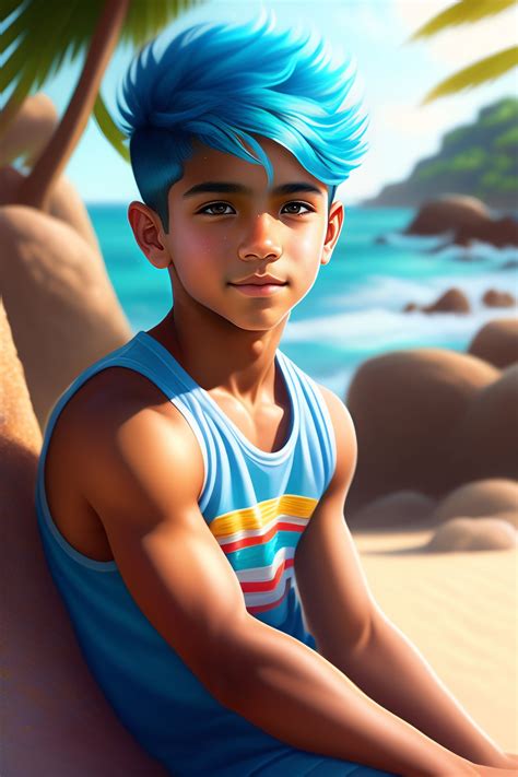 cute latin boy, blue hair | Personajes, Personajes de anime, Actividades de lectura preescolar