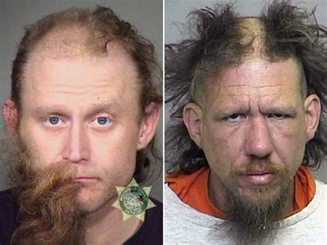 23 mugshots of people with crazy hairstyles that are creepy and ...