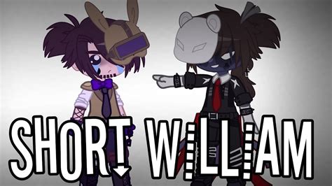 Short william||Fnaf skit||Ft: Michael and William afton||Fnaf||Gacha ...